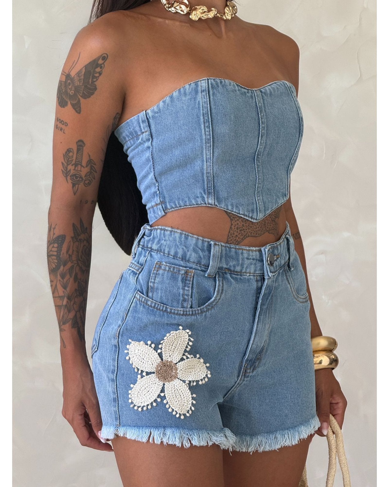 Conjunto Jeans Ohana