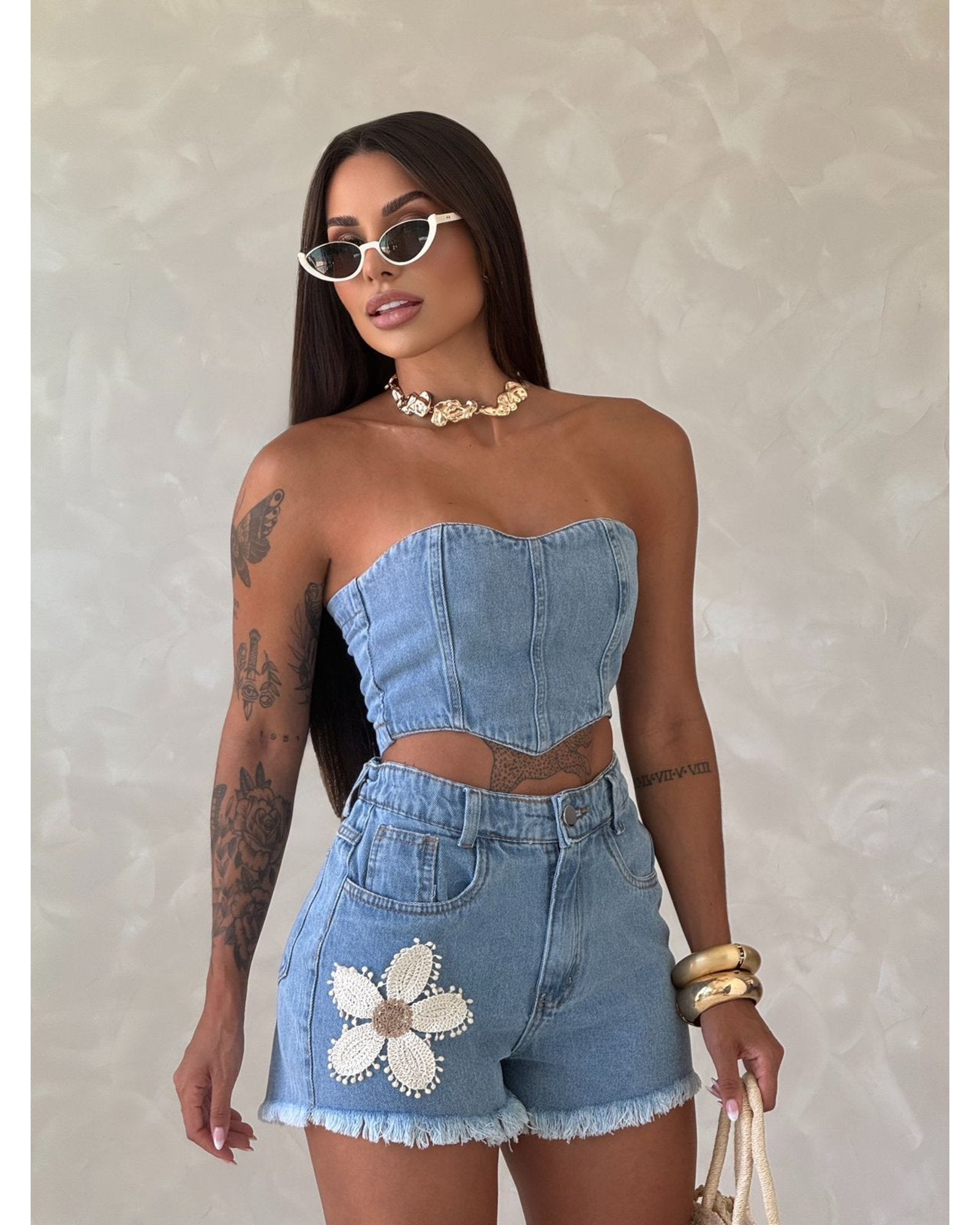 Conjunto Jeans Ohana