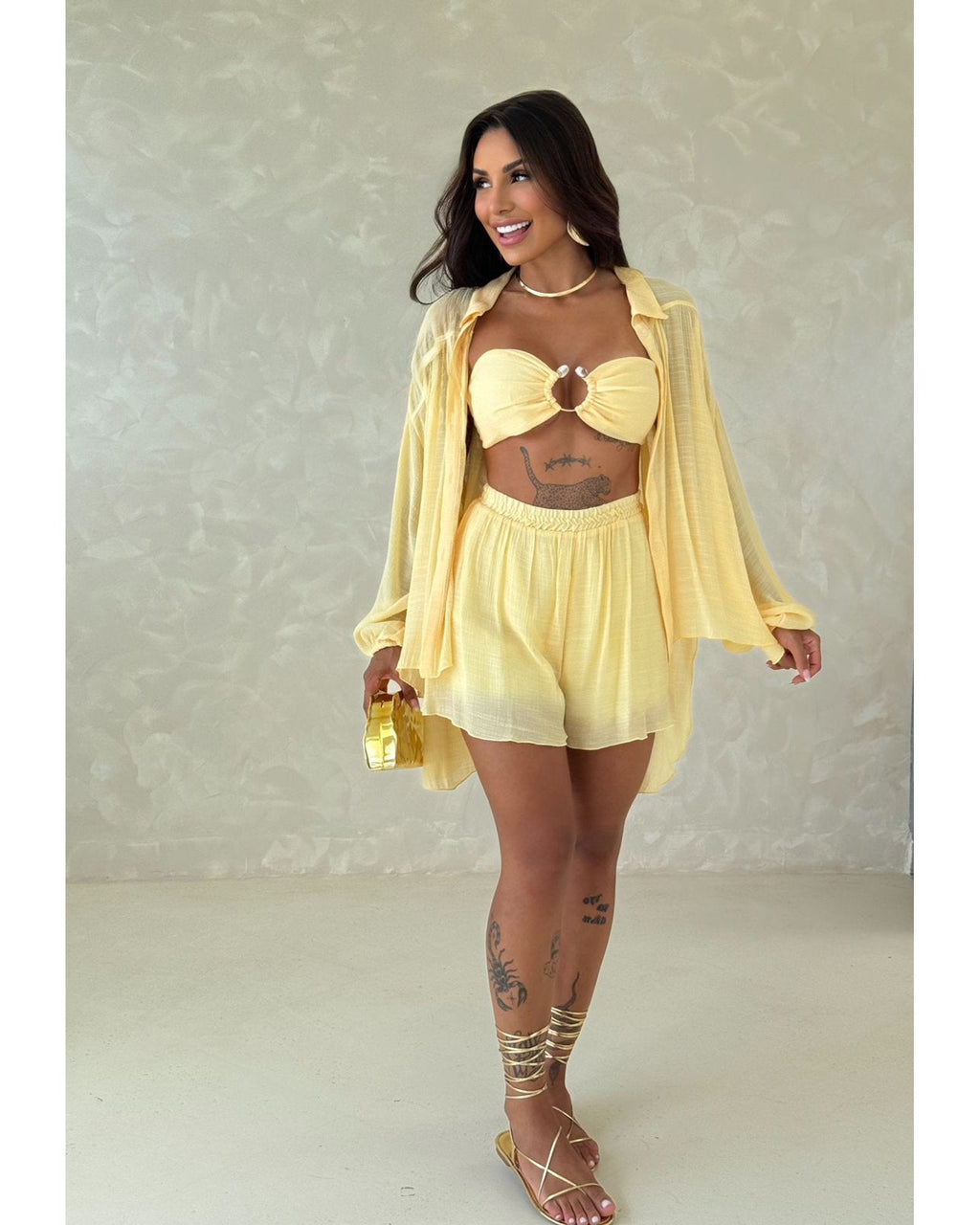 Conjunto 3 peças Eliza