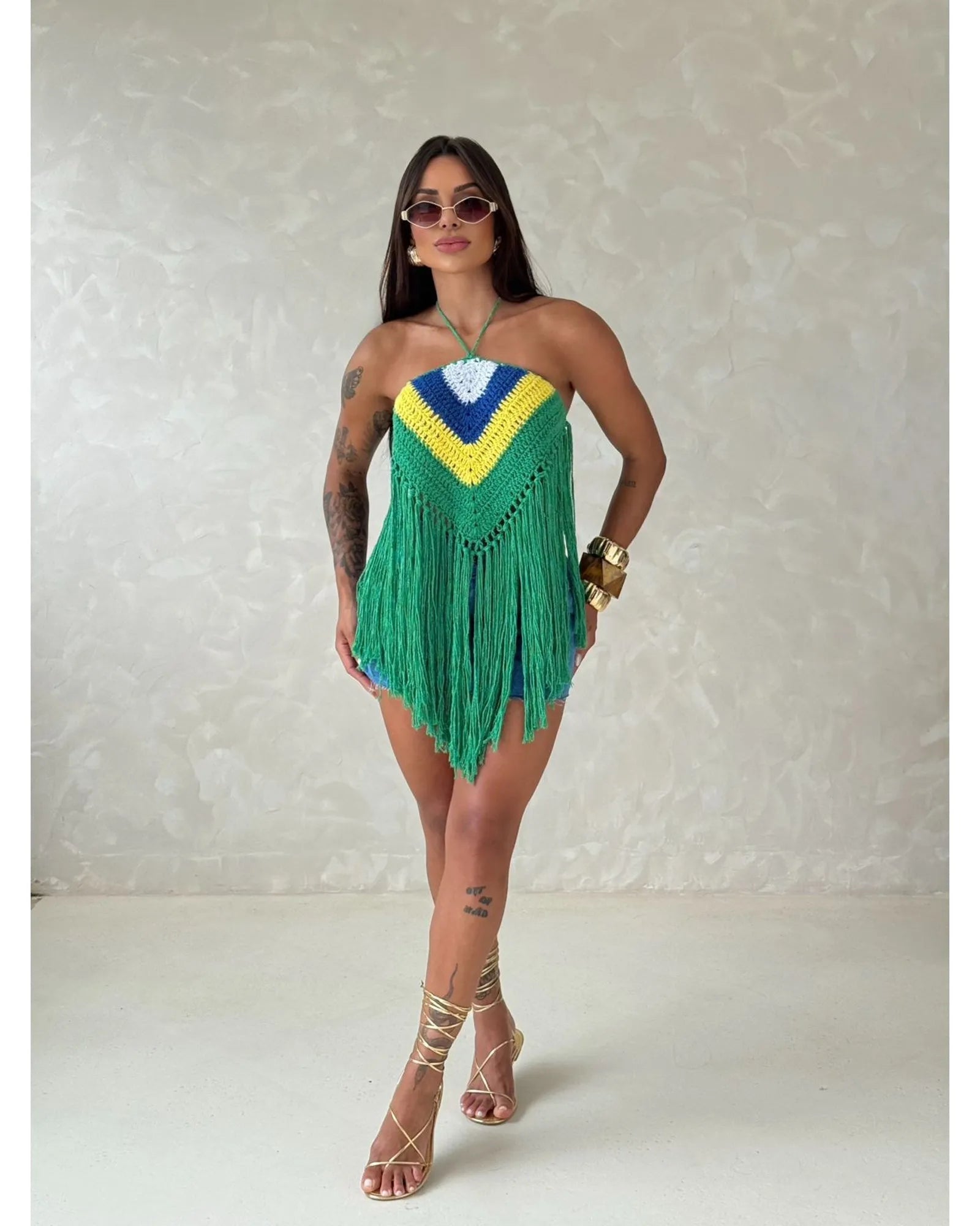 Cropped Crochê Vitória