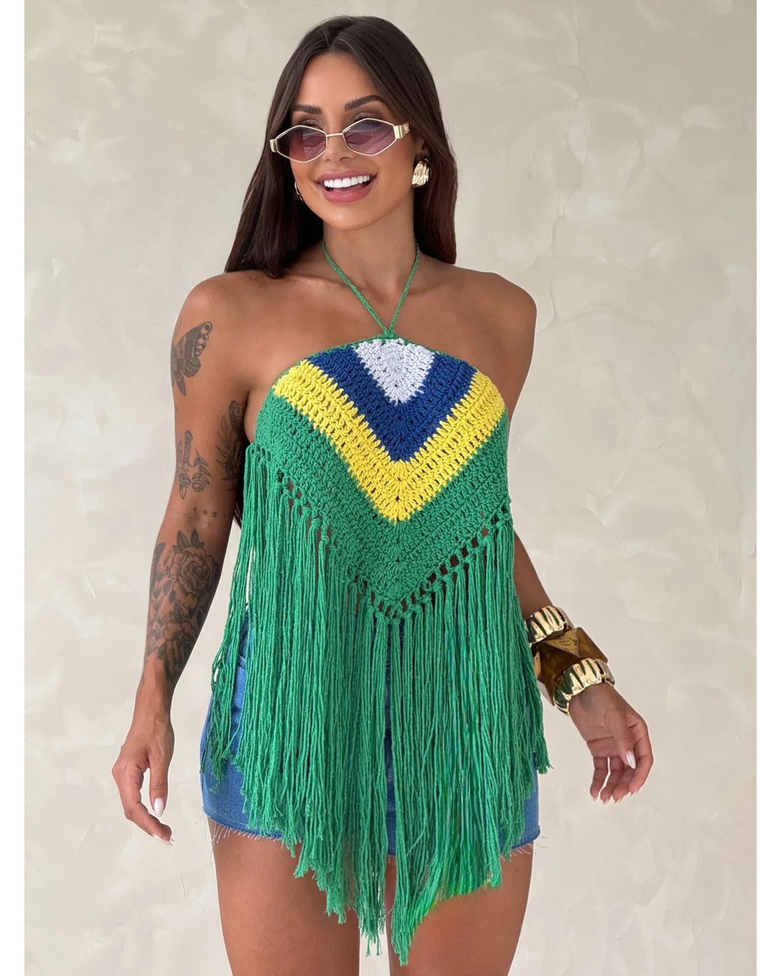 Cropped Crochê Vitória